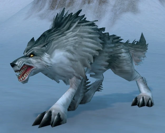 Snow Tracker Wolf