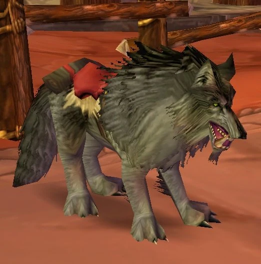 Dire Riding Wolf