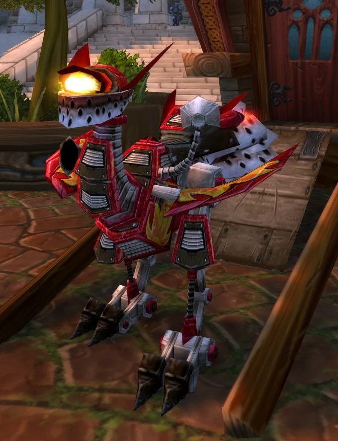 Swift Red Mechanostrider