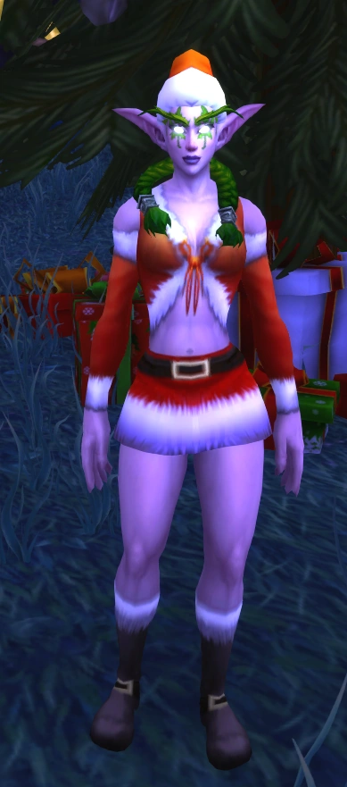 Night Elf Female Winter Reveler