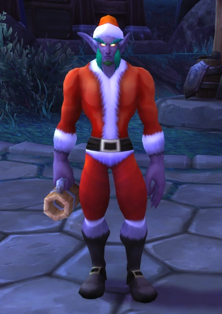 Night Elf Male Winter Reveler