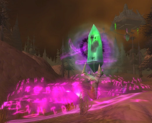 Faint Necrotic Crystal