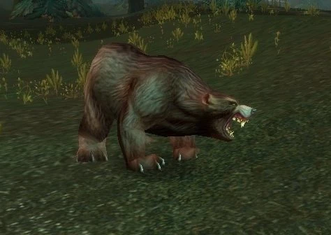 Giant Grizzled Bear