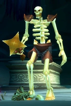 Angered Skeleton