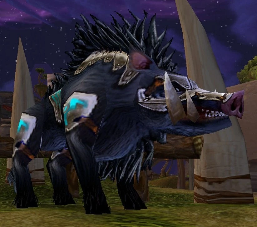 Stabled Boar