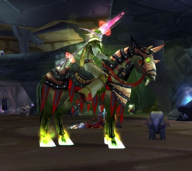 Fiery Warhorse