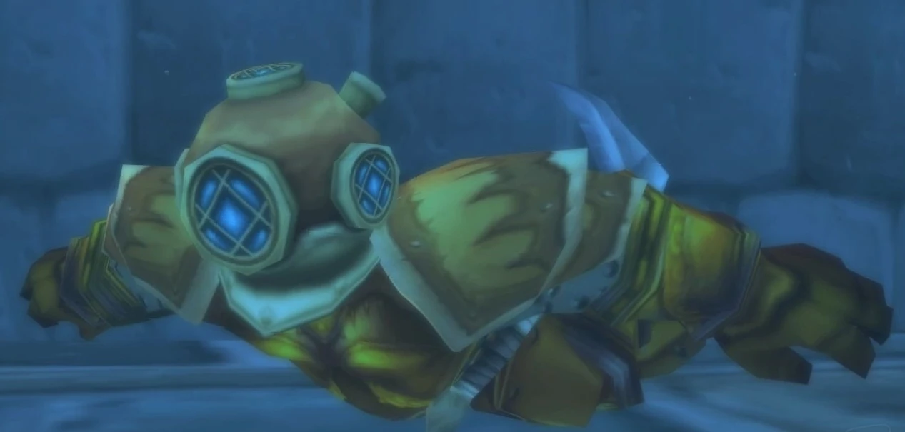 Underwater Construction Worker