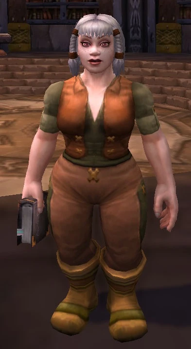 Librarian Mae Paledust