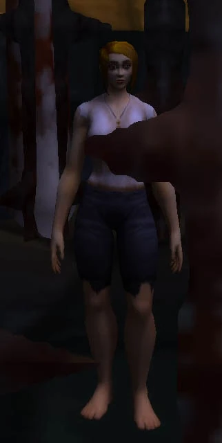 Caged Human Female