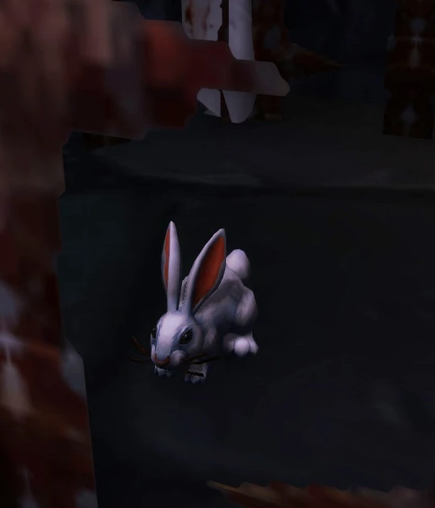 Caged Rabbit