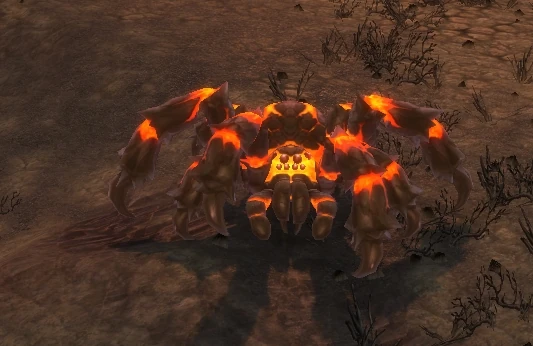 Searing Lava Spider