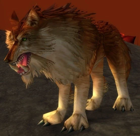 Slavering Ember Worg