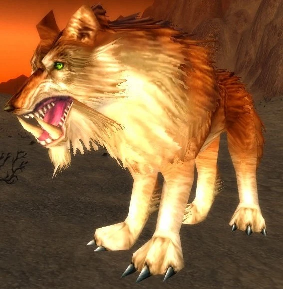 Giant Ember Worg